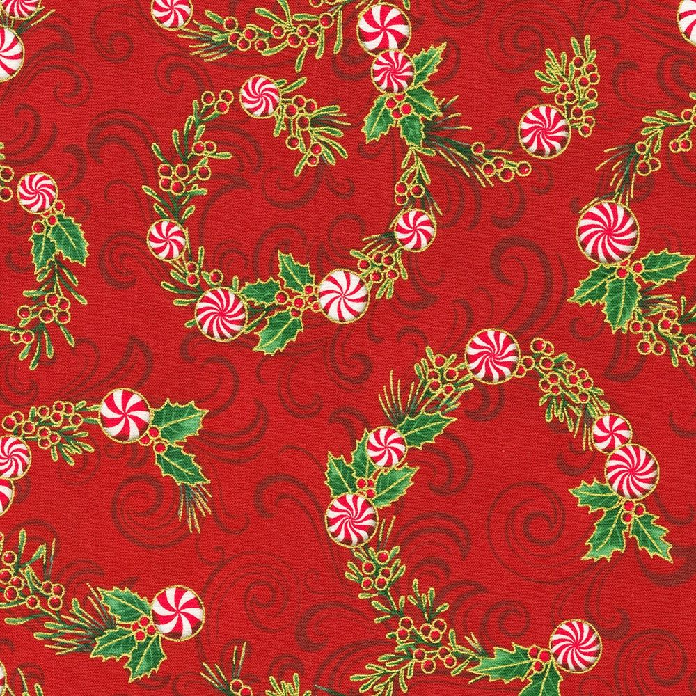 Robert Kaufman Holiday Flourish 22947-93 Scarlet Online