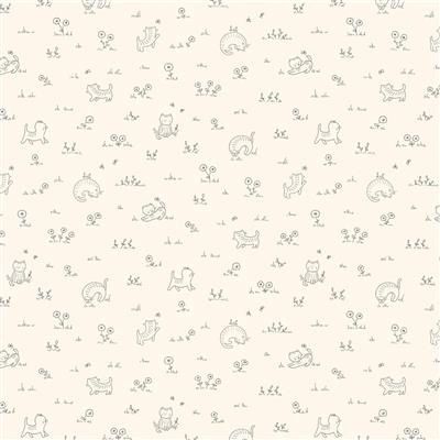 Clothworks Kitten Fun  Y4570-57 Cream Online