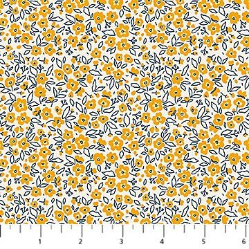 FIGO Fabrics Pocket Posies  91198-54 Gold Online