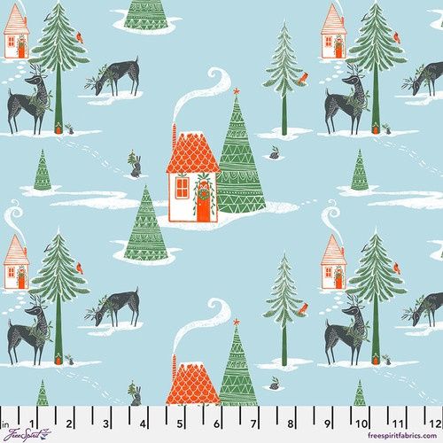 FreeSpirit Fabrics Winter Joy PWCD107.XICE Online