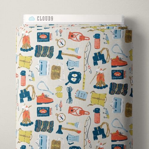Cloud9 Fabrics Camp Canine 228108 Online