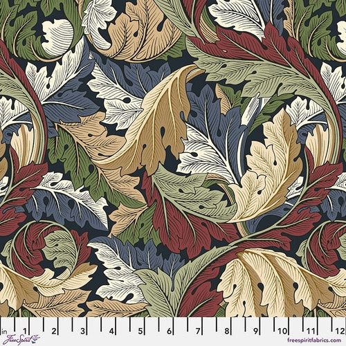FreeSpirit Fabrics Morris &amp; Co. PWWM127.Ink Online