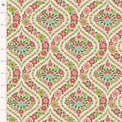 Tilda Fabrics Wallflower TIL100617-V15 Green Online