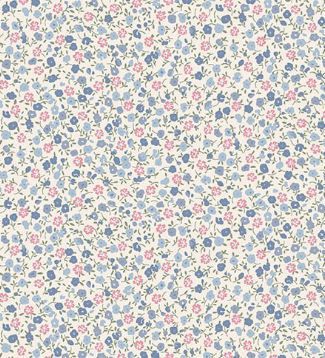 Makower UK Petite Fleur MU-185-B Blue Online