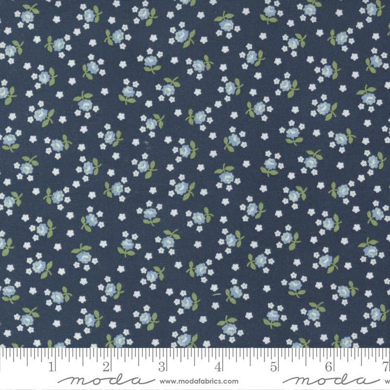 Moda Fabrics Nantucket Summer 55266 13 Navy Online