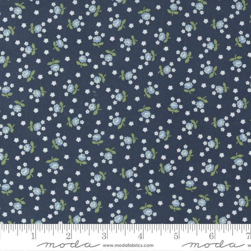 Moda Fabrics Nantucket Summer 55266 13 Navy Online