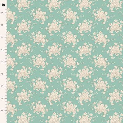 Tilda Fabrics Sunday Brunch TIL100581-V15 Teal Online