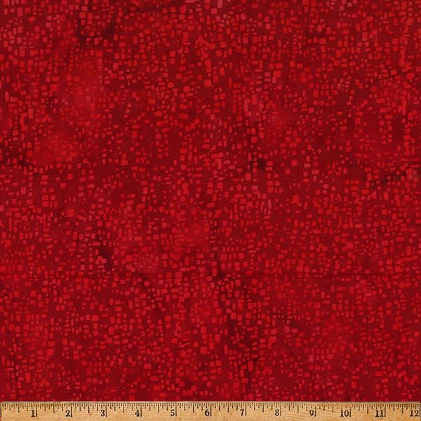Hoffman Fabrics Bali Batik X2655 403 Cherry Online