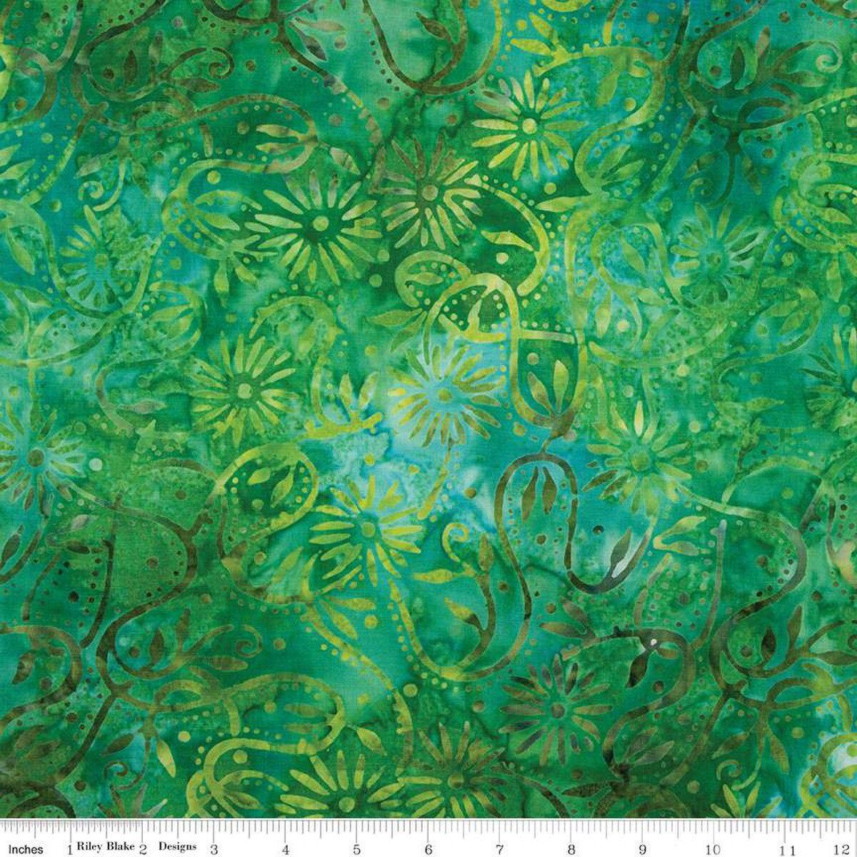 Riley Blake Batiks Sorbet and Sundaes BTAP1279 Pandan Online