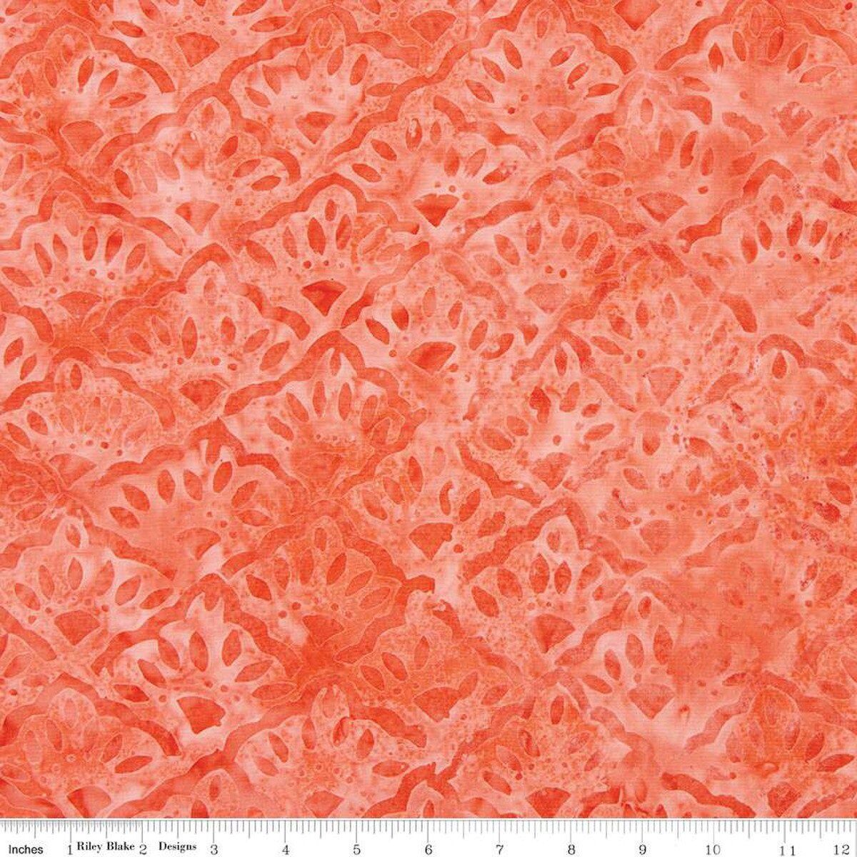Riley Blake Batiks Sorbet and Sundaes BTHH1270 Creamsicle Online