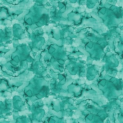Clothworks Lily Pond Y4628-101 Turquoise Online