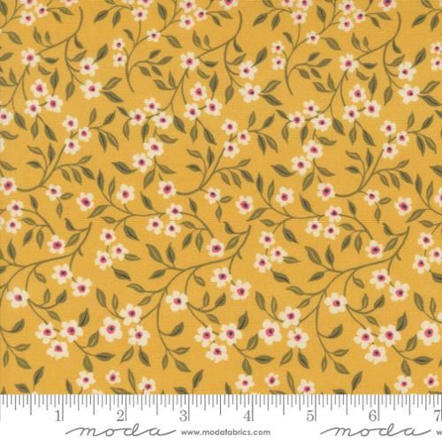 Moda Fabrics Sagewood Dogwood 11953 13 Sunshine Online