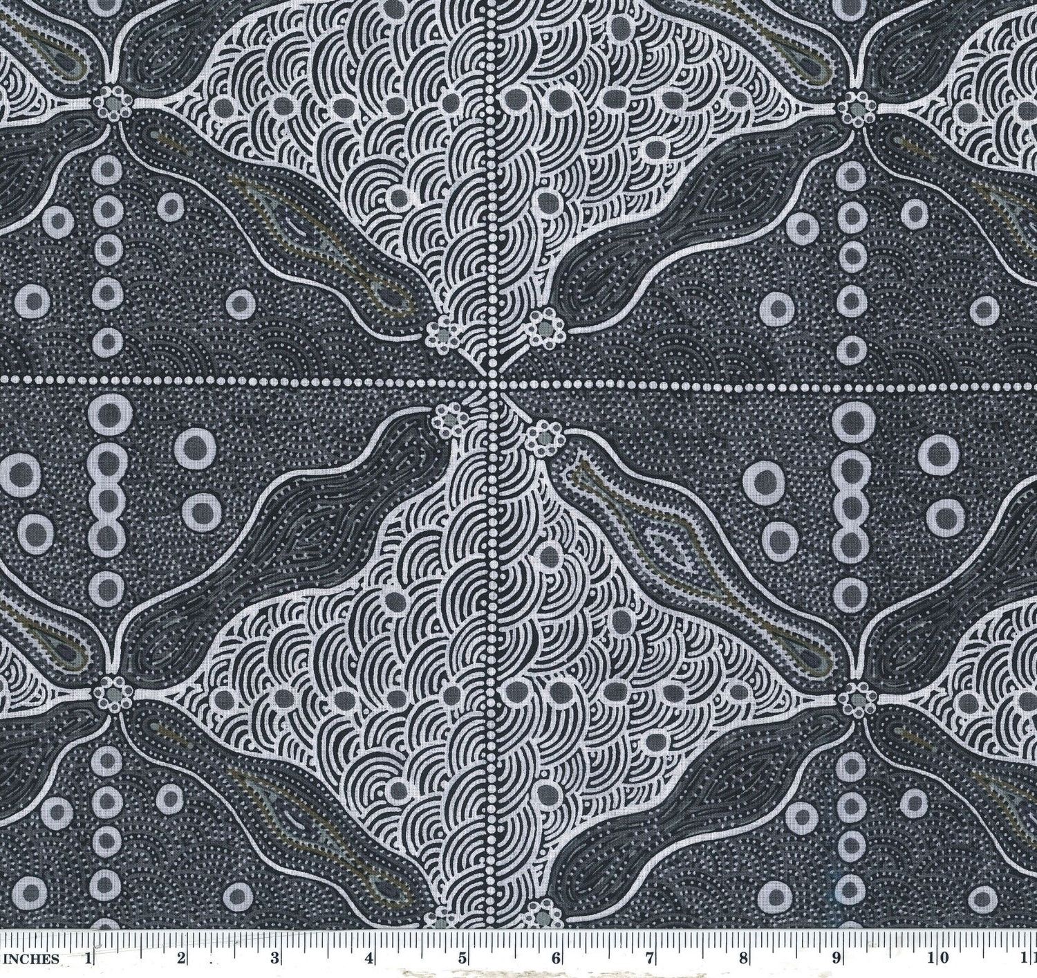 M&amp;S Textiles Australia Bush Sweet Potato Black BSPB Online