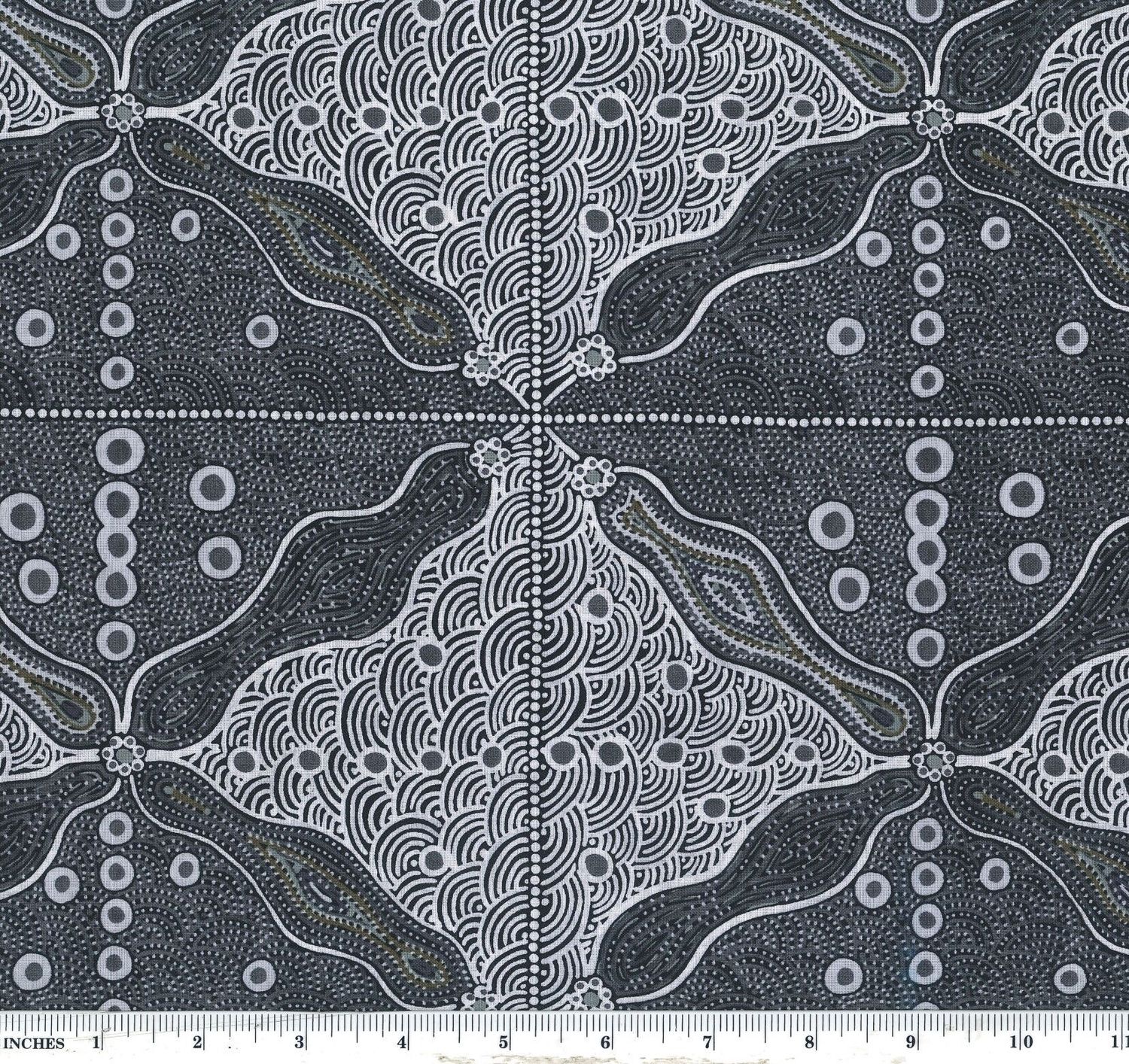 M&amp;S Textiles Australia Bush Sweet Potato Black BSPB Online