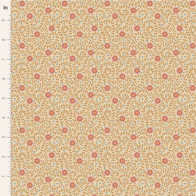 Tilda Fabrics Sanctuary Daisydream 100568 Tan Online
