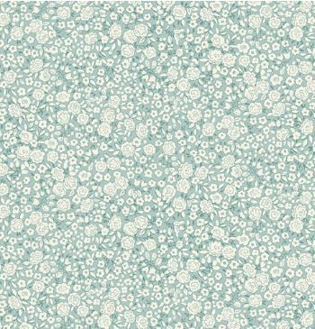 Makower UK Petite Fleur MU-182-T Teal Online