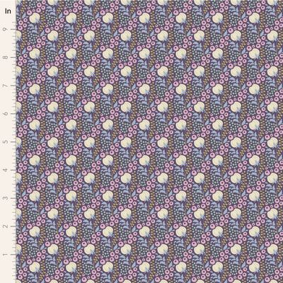 Tilda Fabrics Sanctuary Cottonfield 100574 Eggplant Online