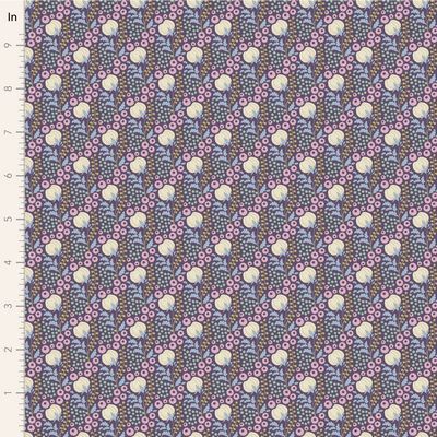 Tilda Fabrics Sanctuary Cottonfield 100574 Eggplant Online