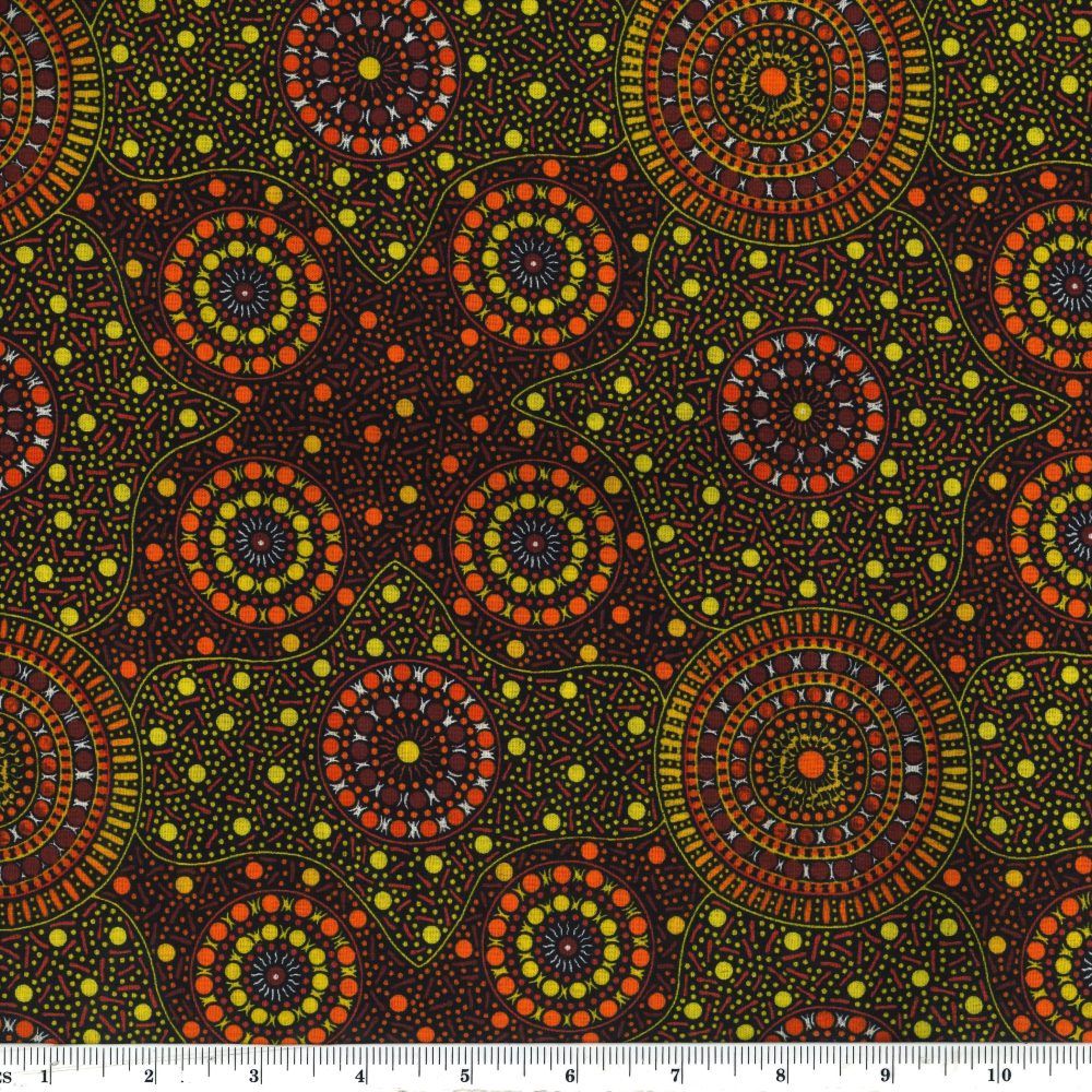 M&amp;S Textiles Australia Waterhole &amp; Riverbed WRBY Yellow Online