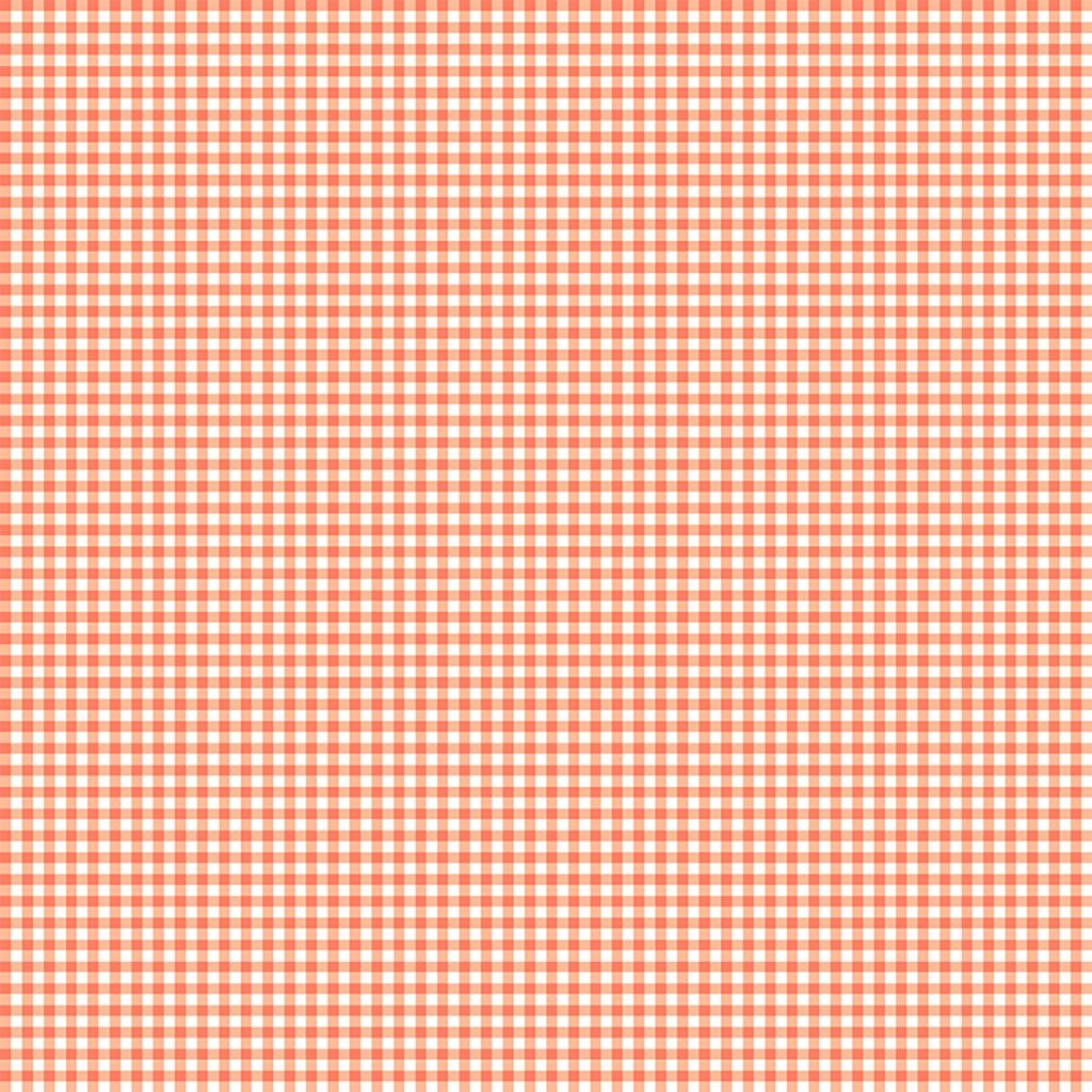 Clothworks Susybee Basics Gingham Check SB20268 420 Light Coral Online