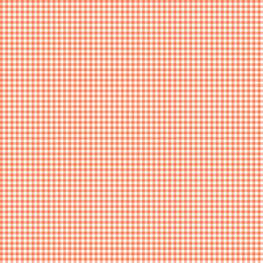 Clothworks Susybee Basics Gingham Check SB20268 420 Light Coral Online