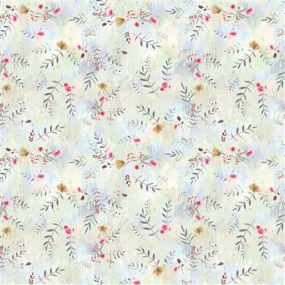 Clothworks Serenity Digital Fronds Y4316-109 Light Mint Online