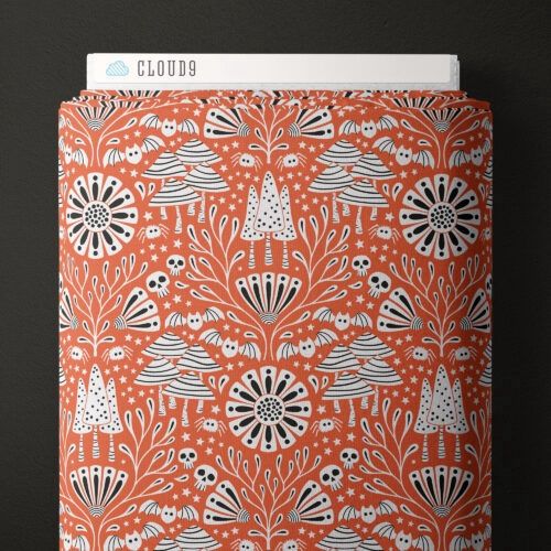 Cloud9 Fabrics Gothic Whimsy 227995 Red Online