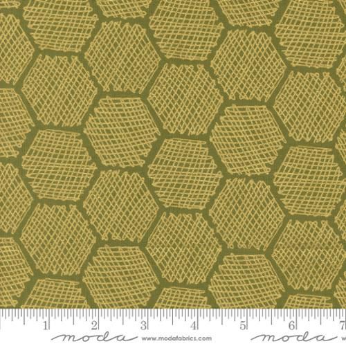Moda Fabrics Bee Garden 48416 12M Metallic Ivy Online