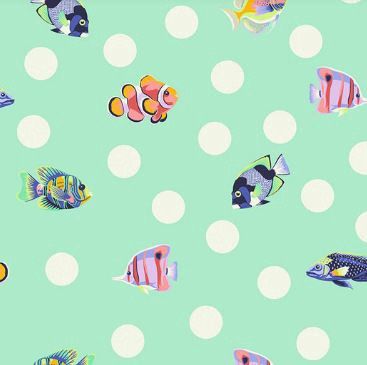 FreeSpirit Fabrics Floral Reef PWTP268.SEAFOAM Online