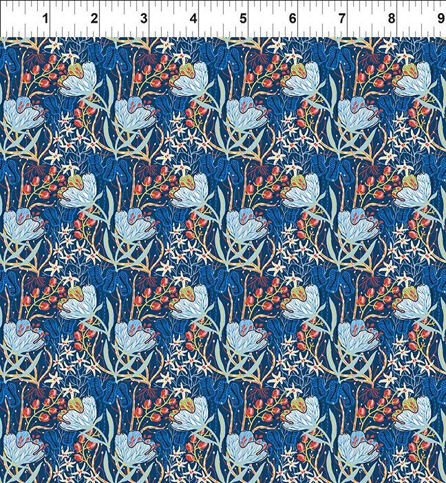 In the Beginning Fabrics Whimsy 8WMS 1 Blue Online