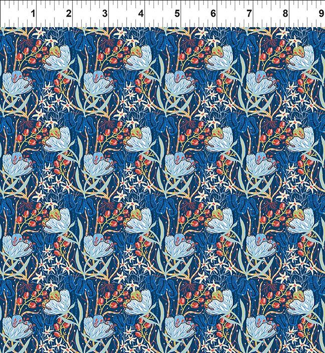 In the Beginning Fabrics Whimsy 8WMS 1 Blue Online