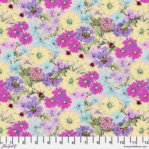 FreeSpirit Fabrics Nation of Flowers PWMN055.Lavender Online