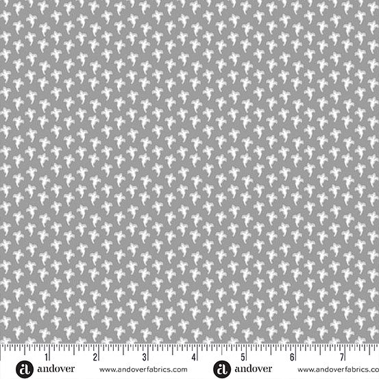 Andover Fabrics Midnight Moon  A-1531-C Fog Online