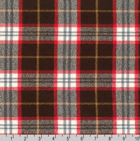 Robert Kaufman Mammoth Flannel SRKF-18964-222 Redwood Online