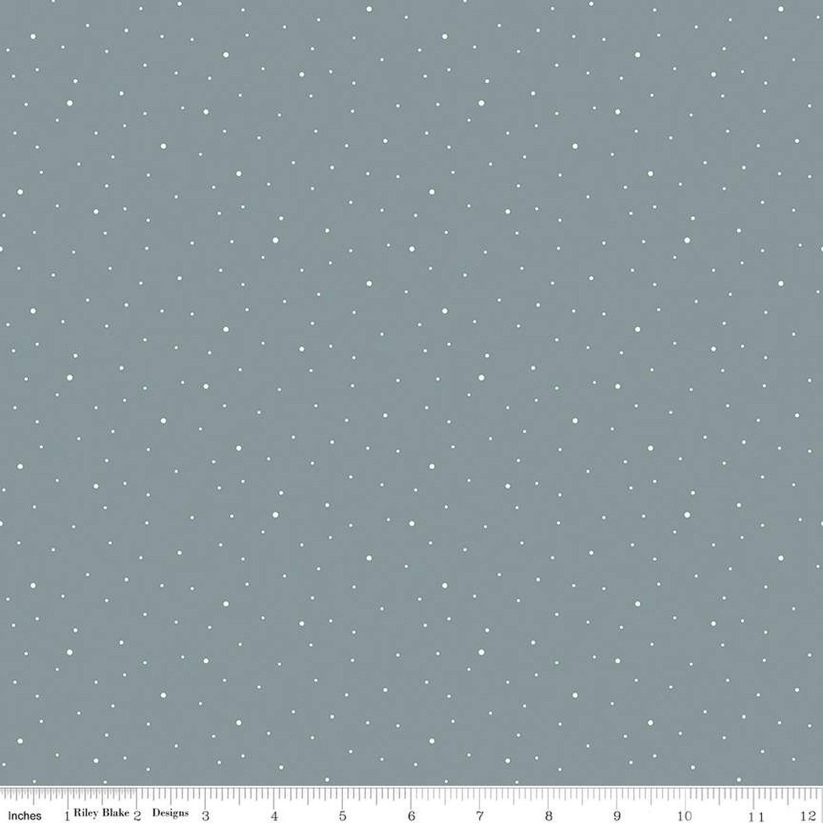 Riley Blake Dapple Dot C640 Storm Online