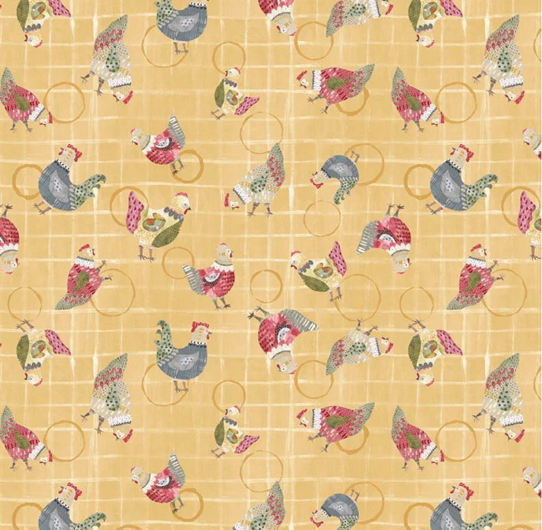 P&amp;B Textiles Chicken Scratch CSCR 5722 Y Online