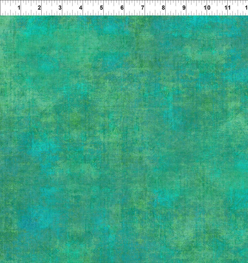 In the Beginning Fabrics Halcyon by Jason Yenter Brushed 12HN 10 Aqua Online