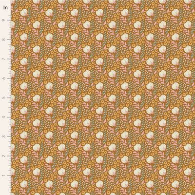 Tilda Fabrics Sanctuary Cottonfield 100569 Ochre Online