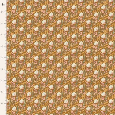 Tilda Fabrics Sanctuary Cottonfield 100569 Ochre Online