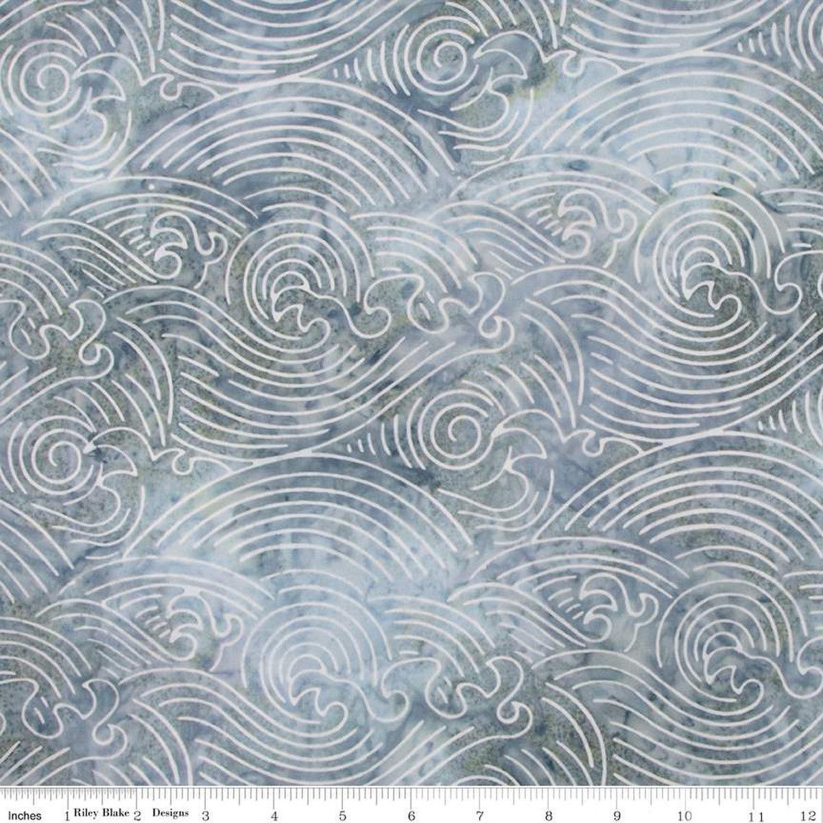 Riley Blake Batiks Bayou Blues BTAP1229 Dolphin Online