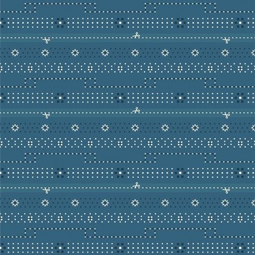 Art Gallery Fabrics 2.5 Edition Bandana Bound Denim BIN25113 Online