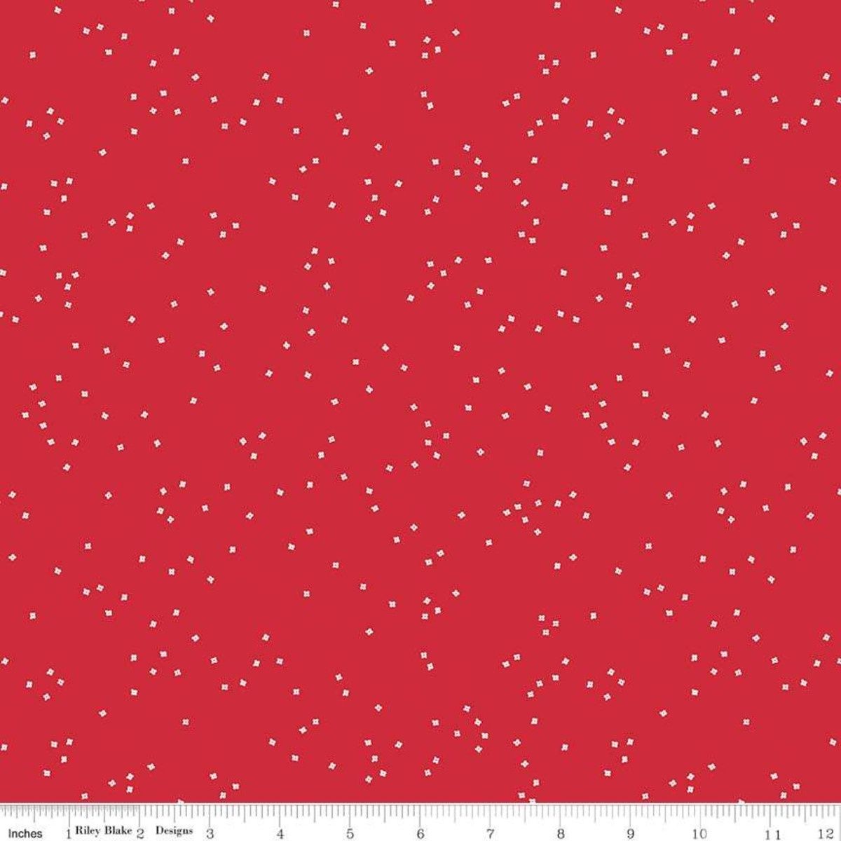 Riley Blake Blossoms in Color C715-Red Online