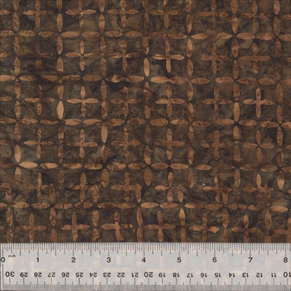 Anthology Fabrics QE7 Splendor 442Q-7 Chocolate Online