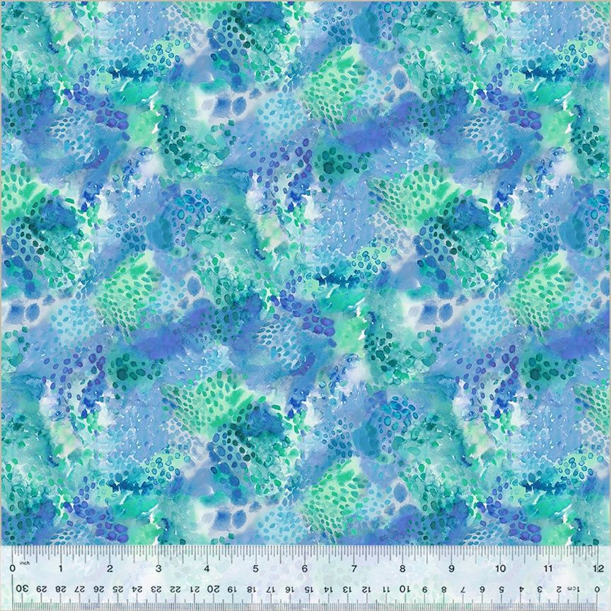 Windham Fabrics A Hummingbird's Charm 54183-4 Hydrangea Online