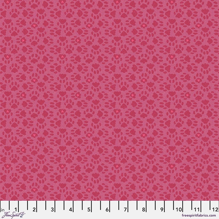 FreeSpirit Fabrics Here Kitty Kitty Paw Paw PWCD049.XPink Online