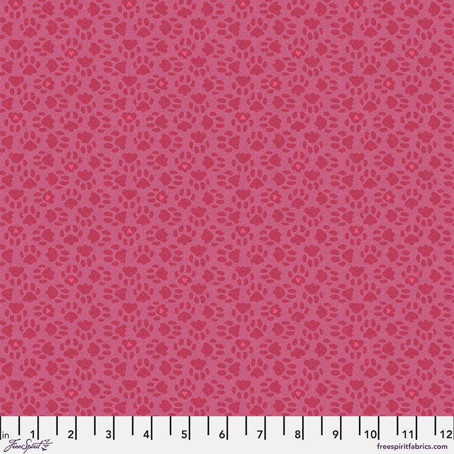FreeSpirit Fabrics Here Kitty Kitty Paw Paw PWCD049.XPink Online