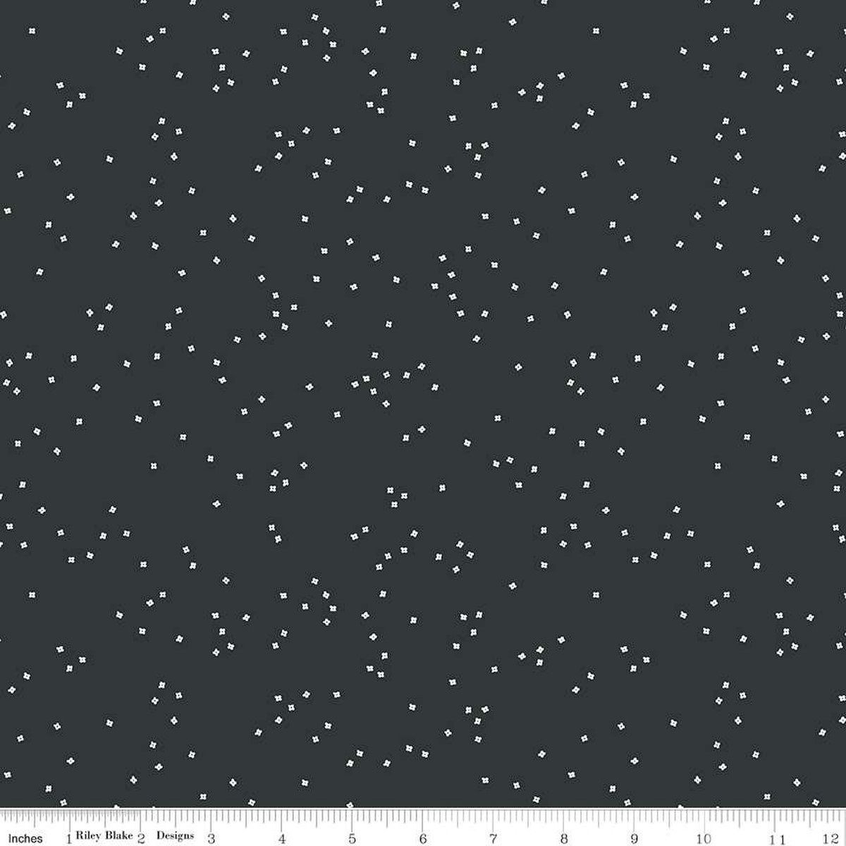 Riley Blake Blossoms in Color C715 Lead Online