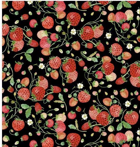 Windham Fabrics Forest Fruits 54772D-3 Black Online