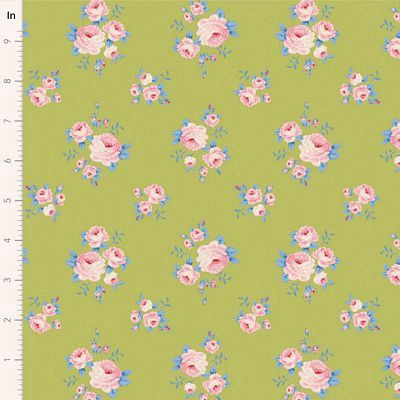 Tilda Fabrics Sunday Brunch TIL100582-V15 Lime Online