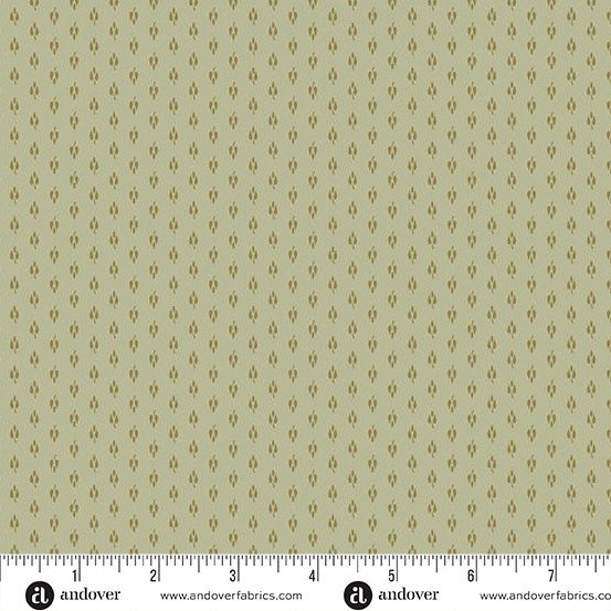 Andover Fabrics Dahlia  A-1387-V Eucalyptus Online